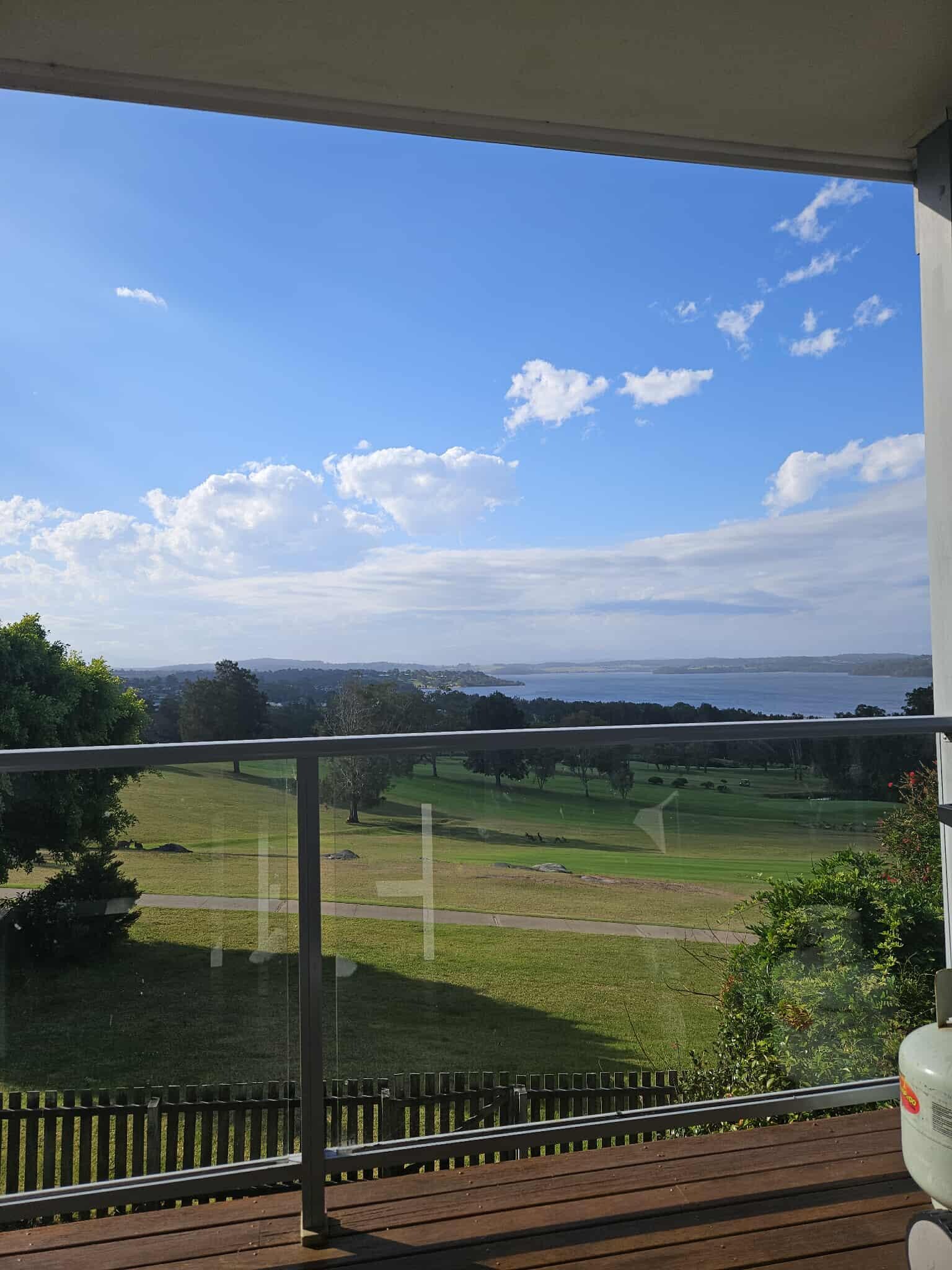 View from back balcony 