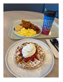 The most expensive breakfast ive ever had with the worst eggs