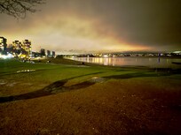 Night view from across the street