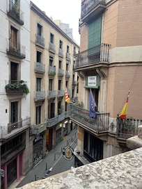 View from main balcony