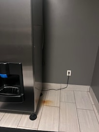 Stains in ice room