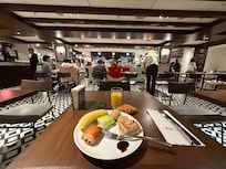 Breakfast has food varieties from many counties. You will find something you like.