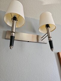 Asked two times to have lightbulbs added to these so could have lights next to beds, not replaced while there.