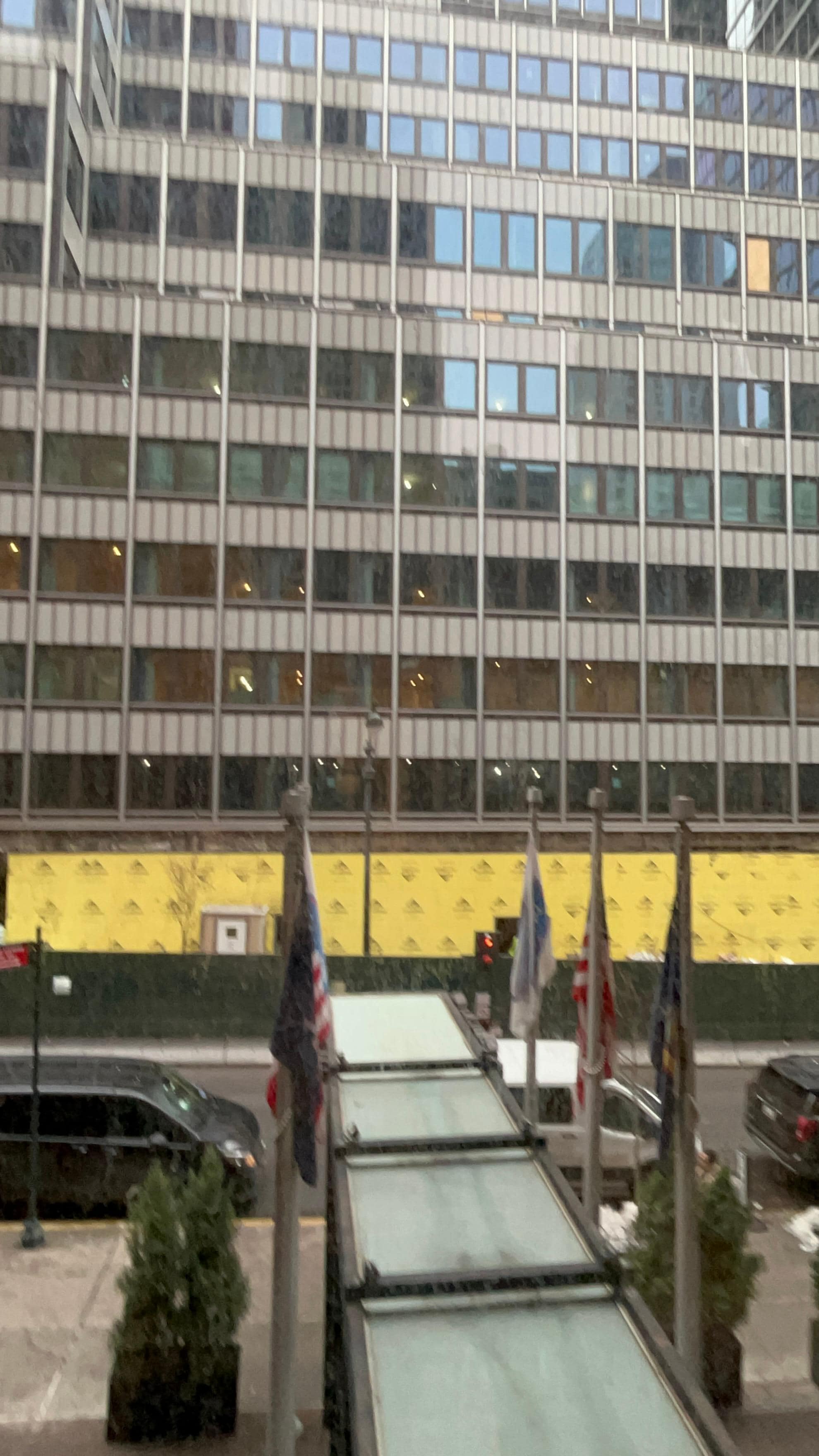 View from 2nd floor room. 