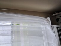 Whole in the curtain