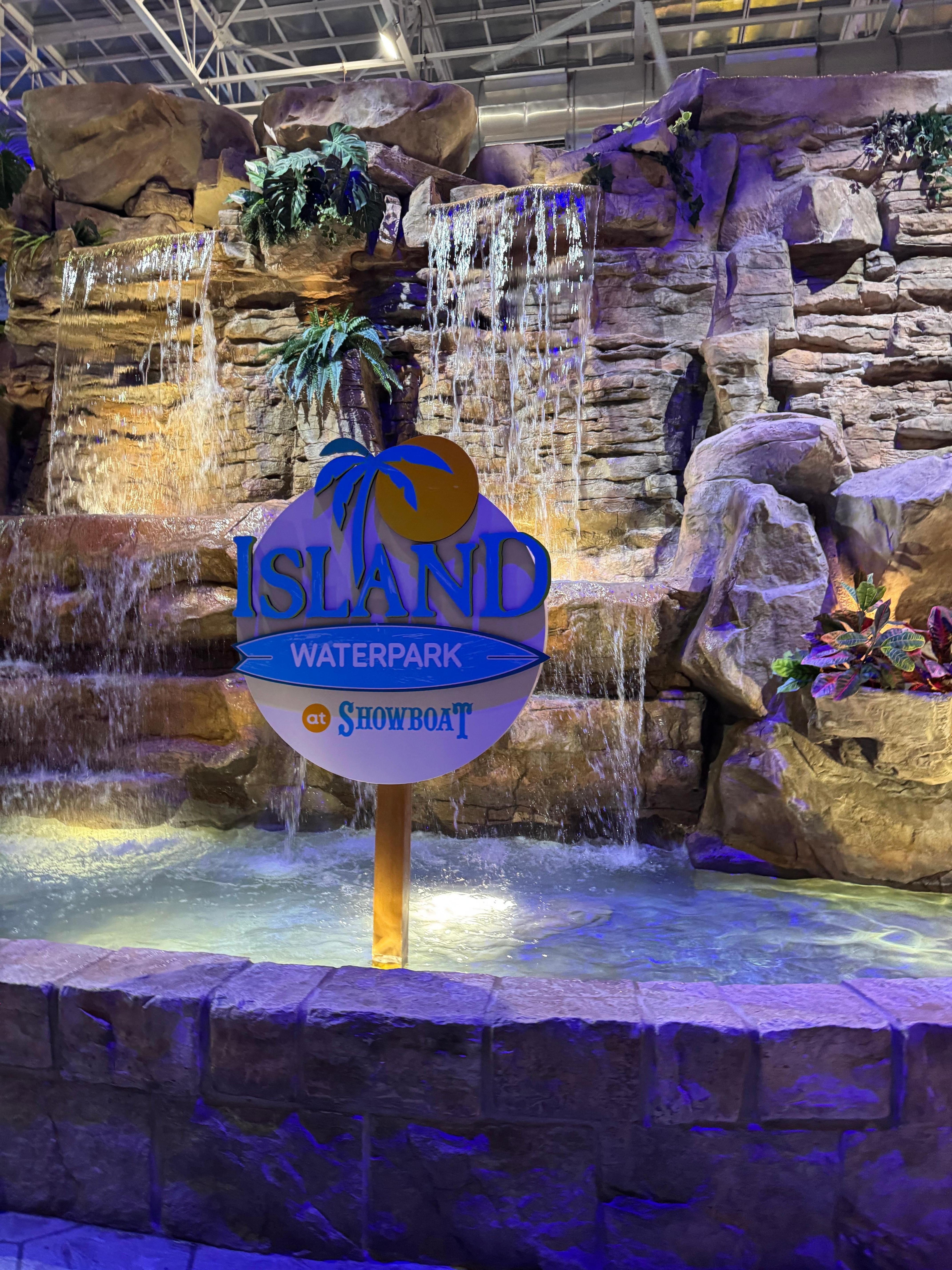 Island Water Park entrance 