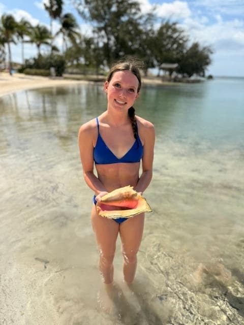 So many conch shells found