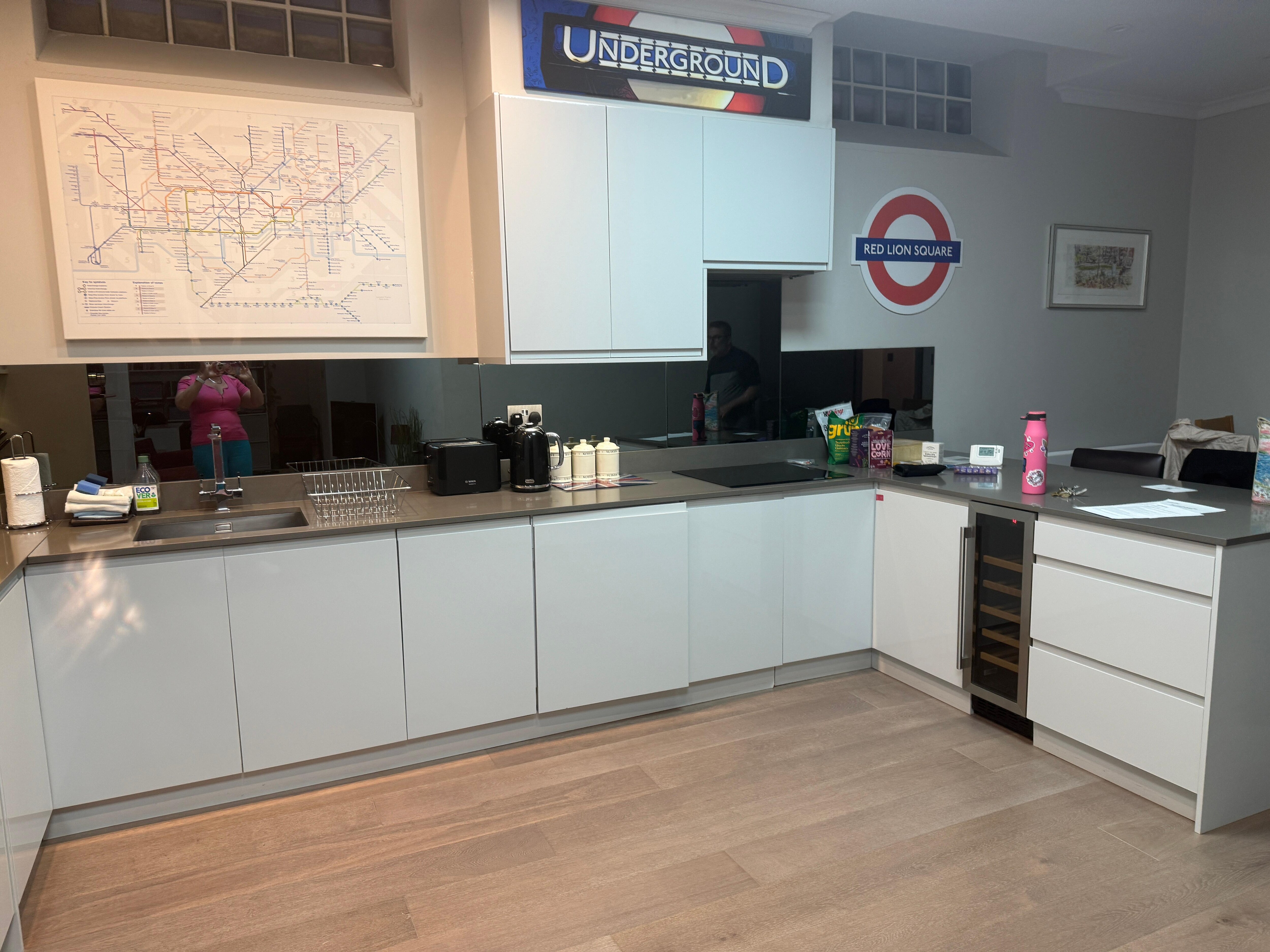 Kitchen at check in