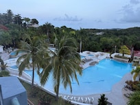 One of the pools