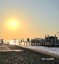 Sonnenaufgang am Strand