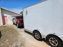 The driveway