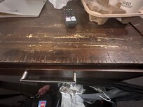 Poor quality damaged furniture