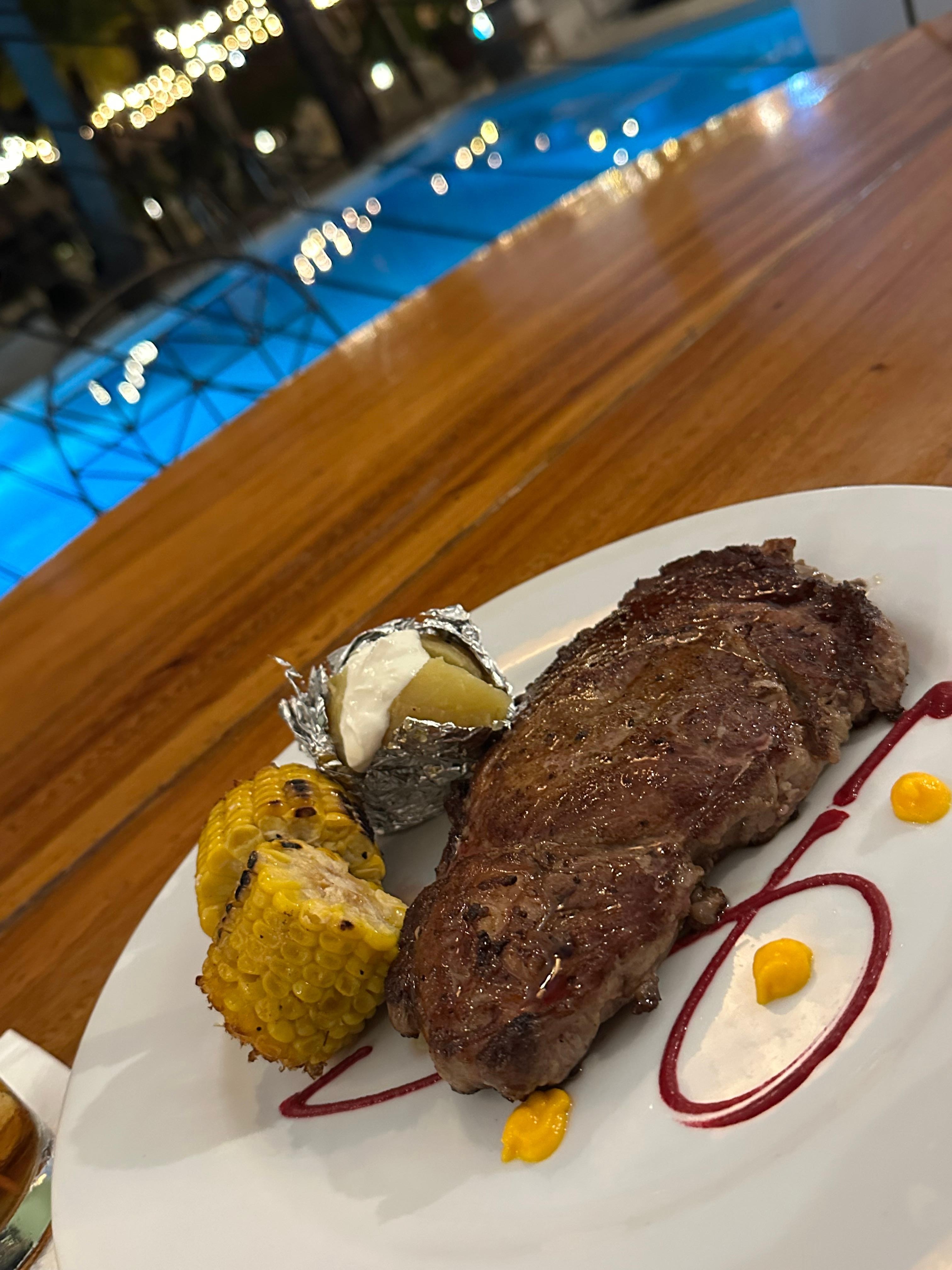 Ribeye steak on Thursday BBQ night!