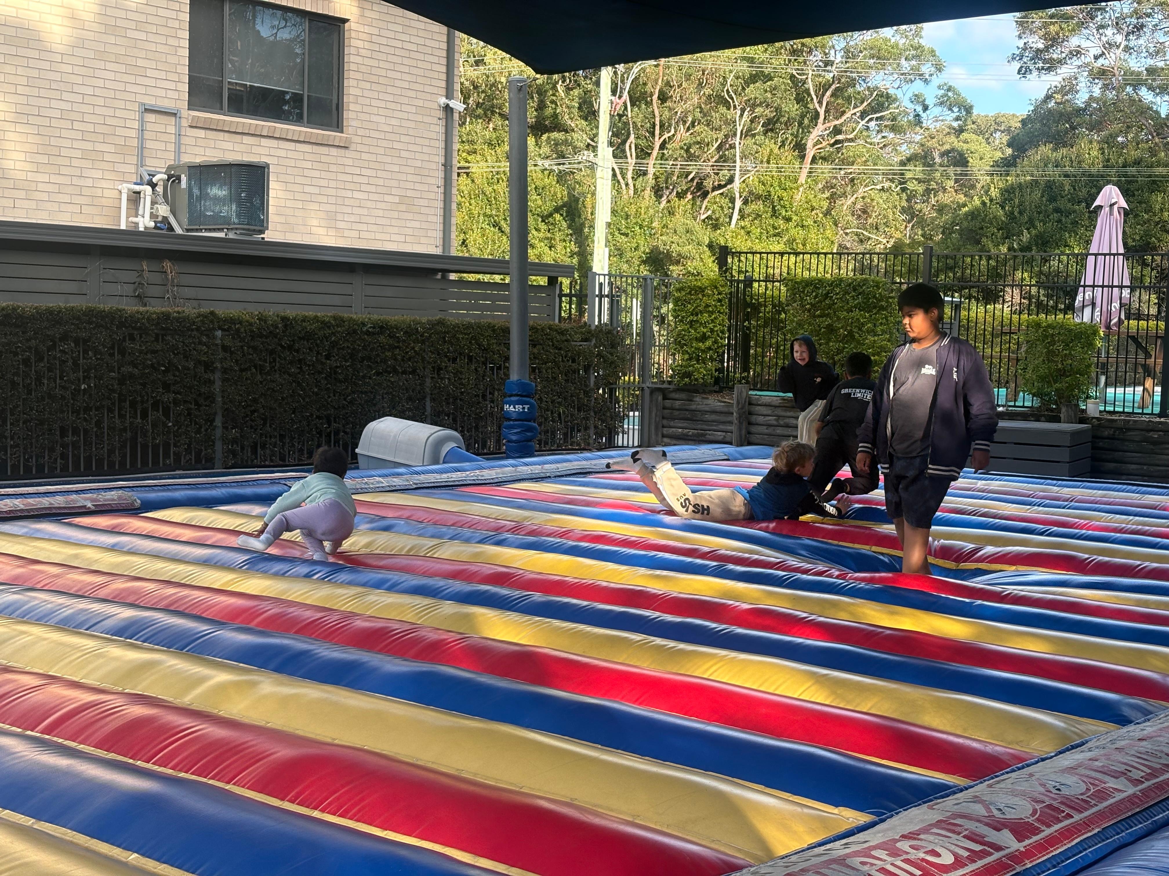 Big jumping pillow for children