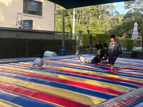 Big jumping pillow for children
