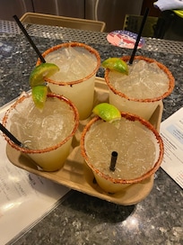 Drinks! Smaller ones were paid with Expedia drink tickets <3