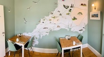 Fantastic Mural in the Breakfast Room