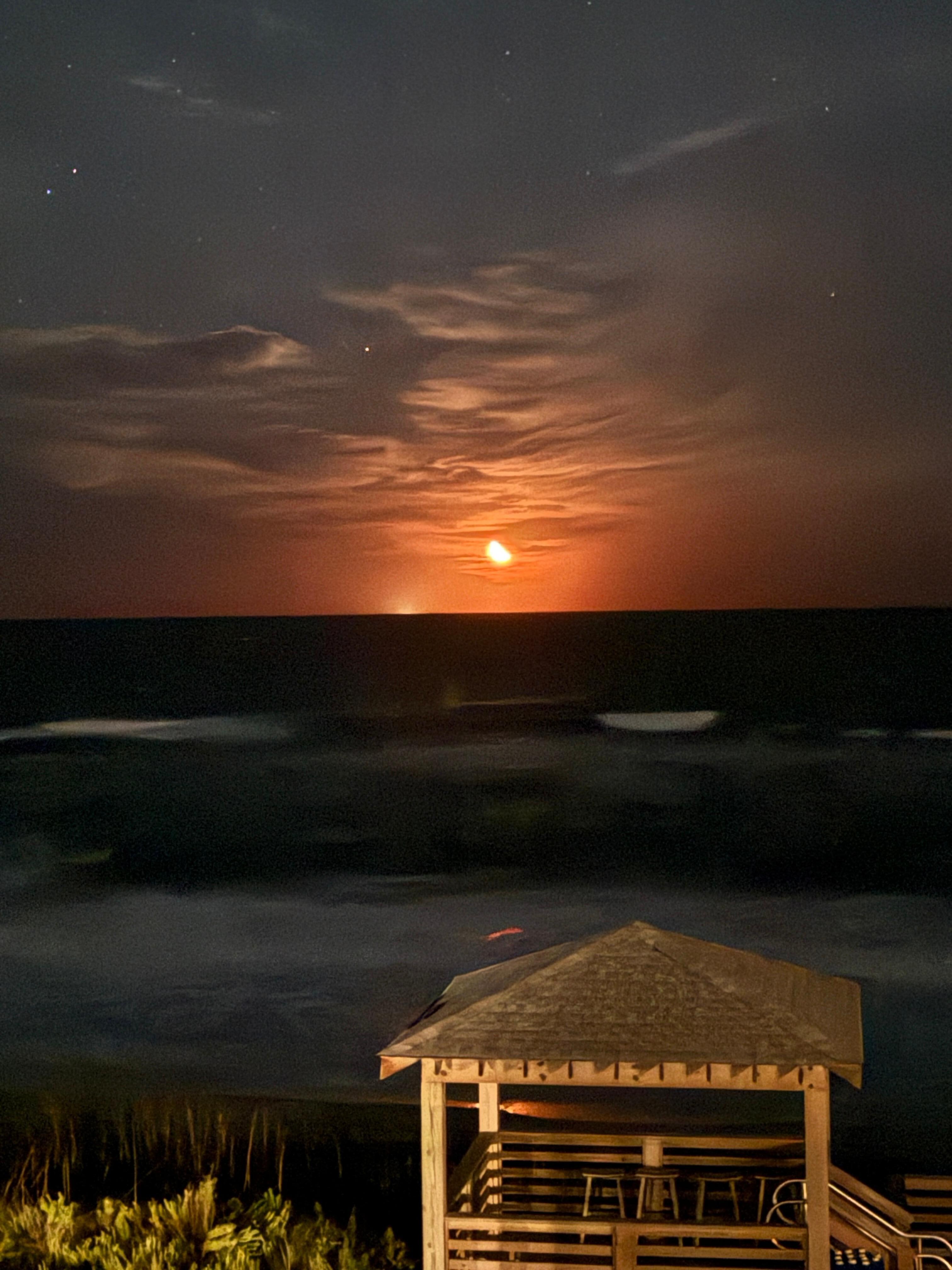 Night view from the top balcony
