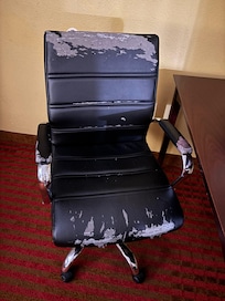 Worn chair