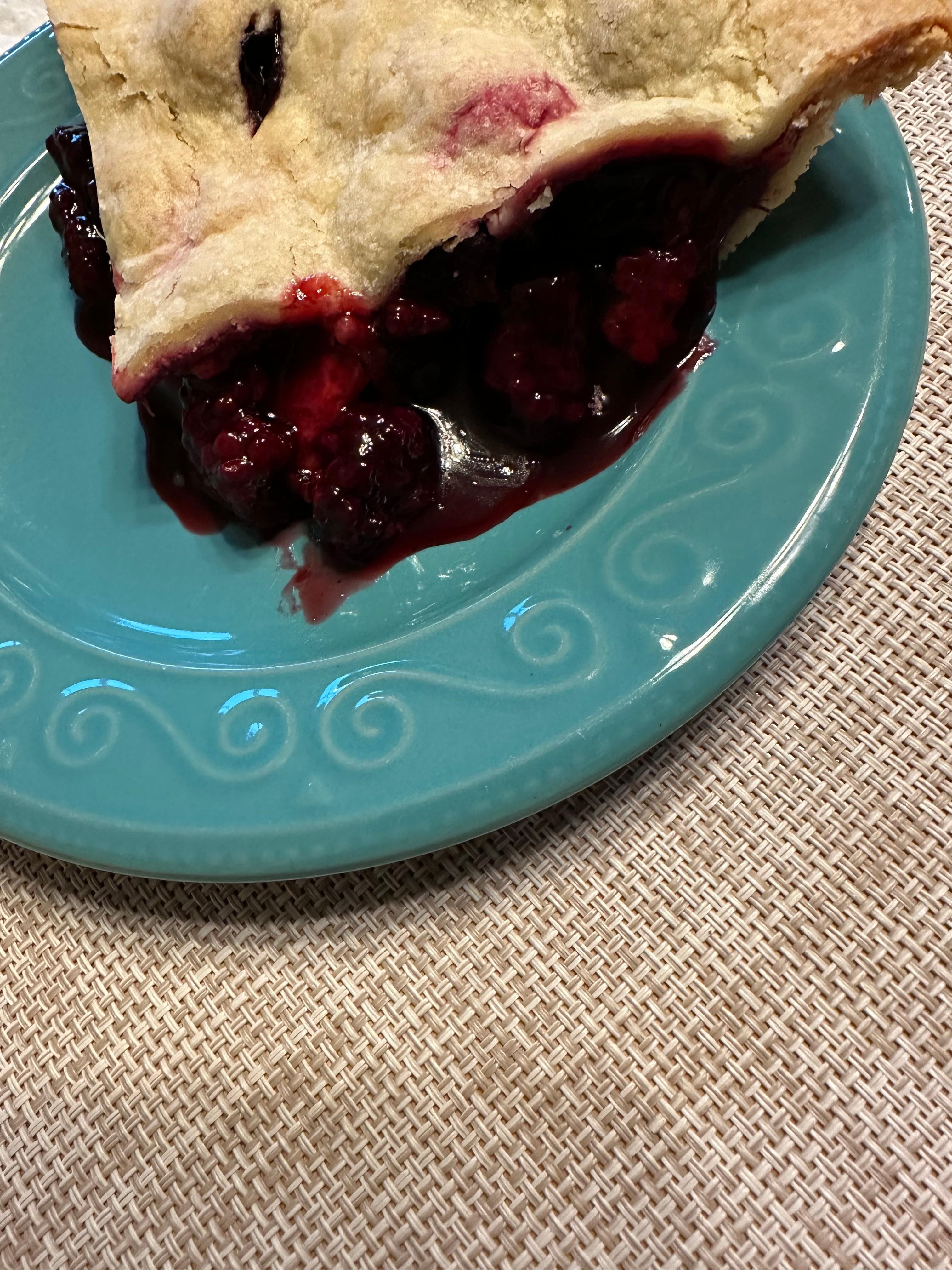 Marionberry pie!