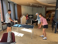 Great game of ping pong.
