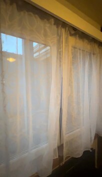 The “curtains”