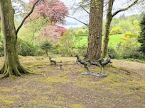 More beautiful sculptures at Linthwaite House Hotel