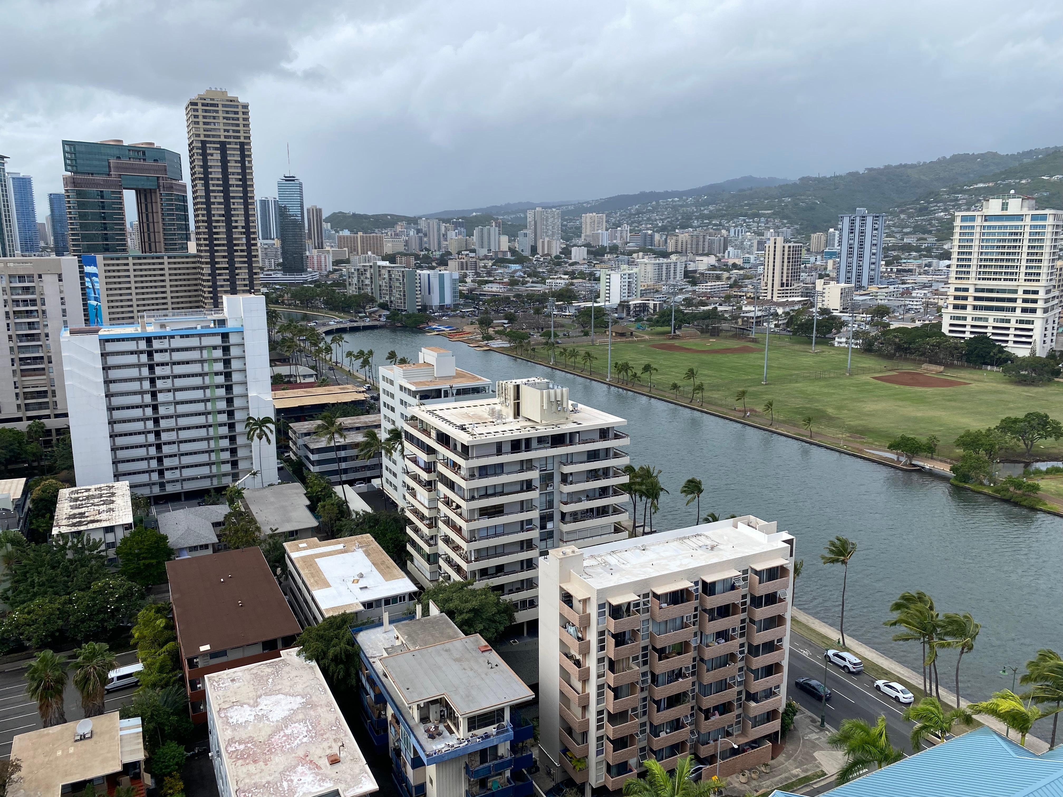 View from the 21st floor