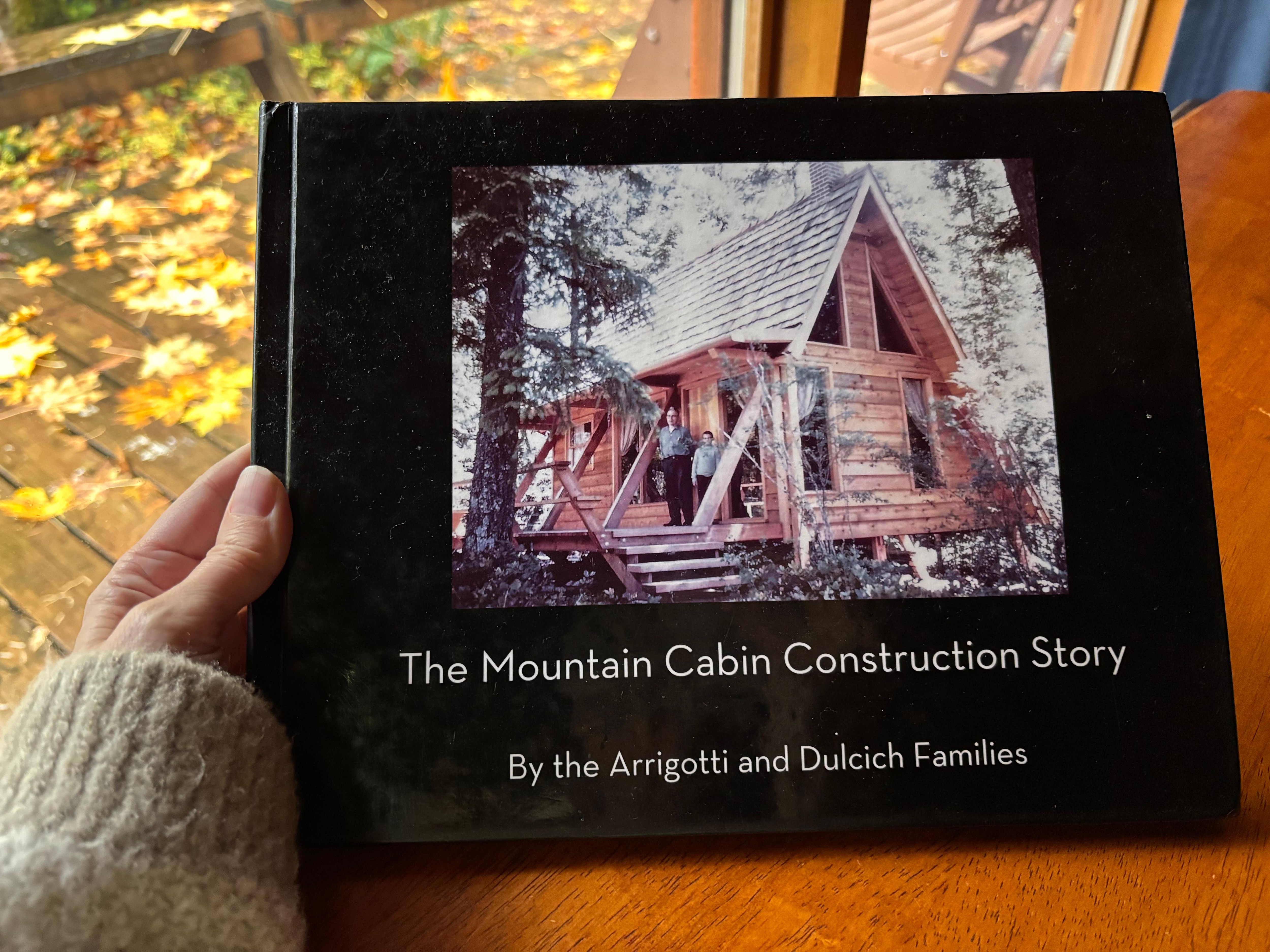Really enjoyed reading the backstory on how the cabin was built.