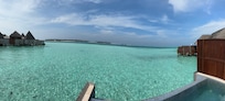 From our overwater villa!!!