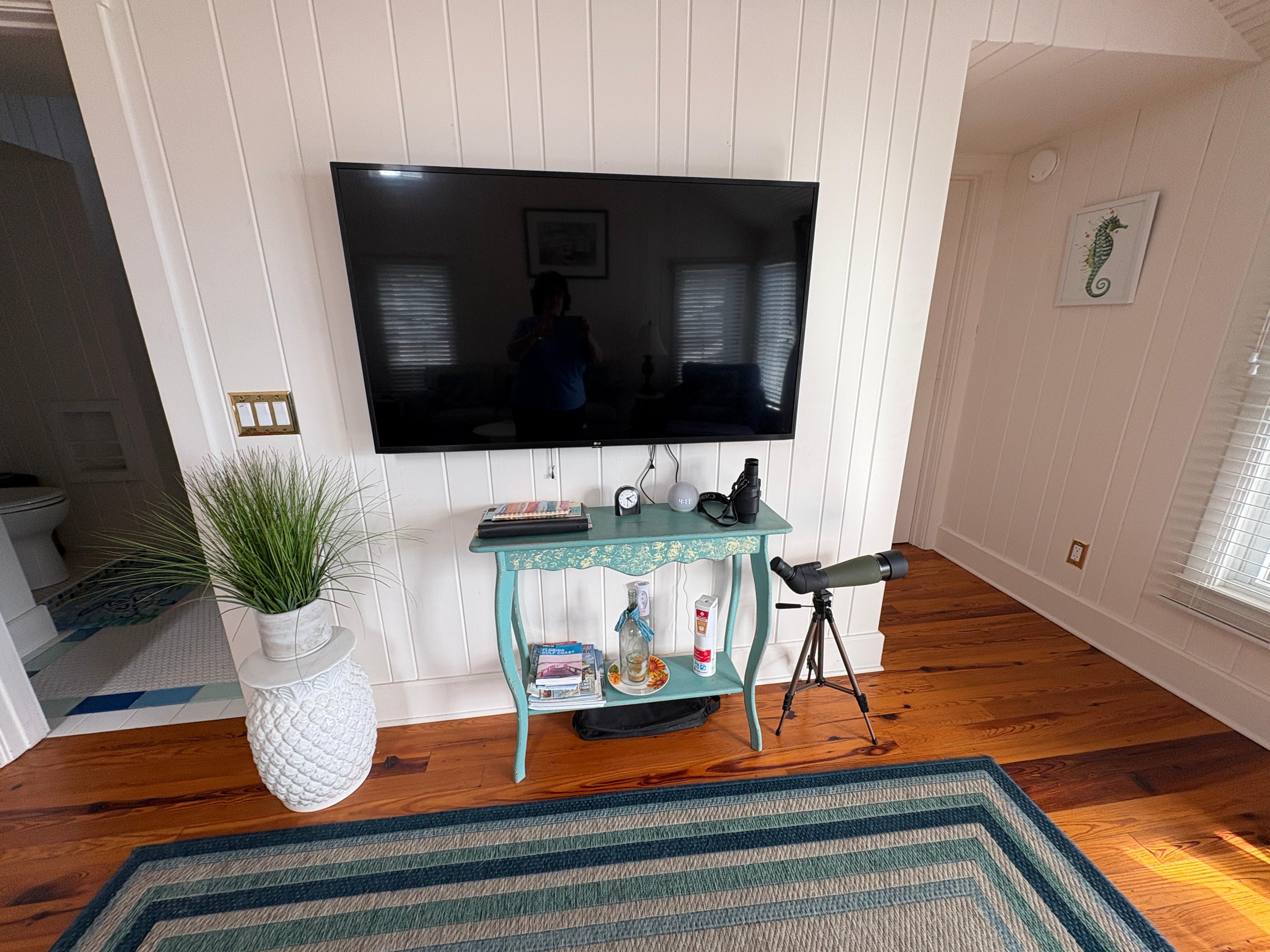 TV with numerous streaming services