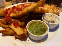 Whale of a supper next door