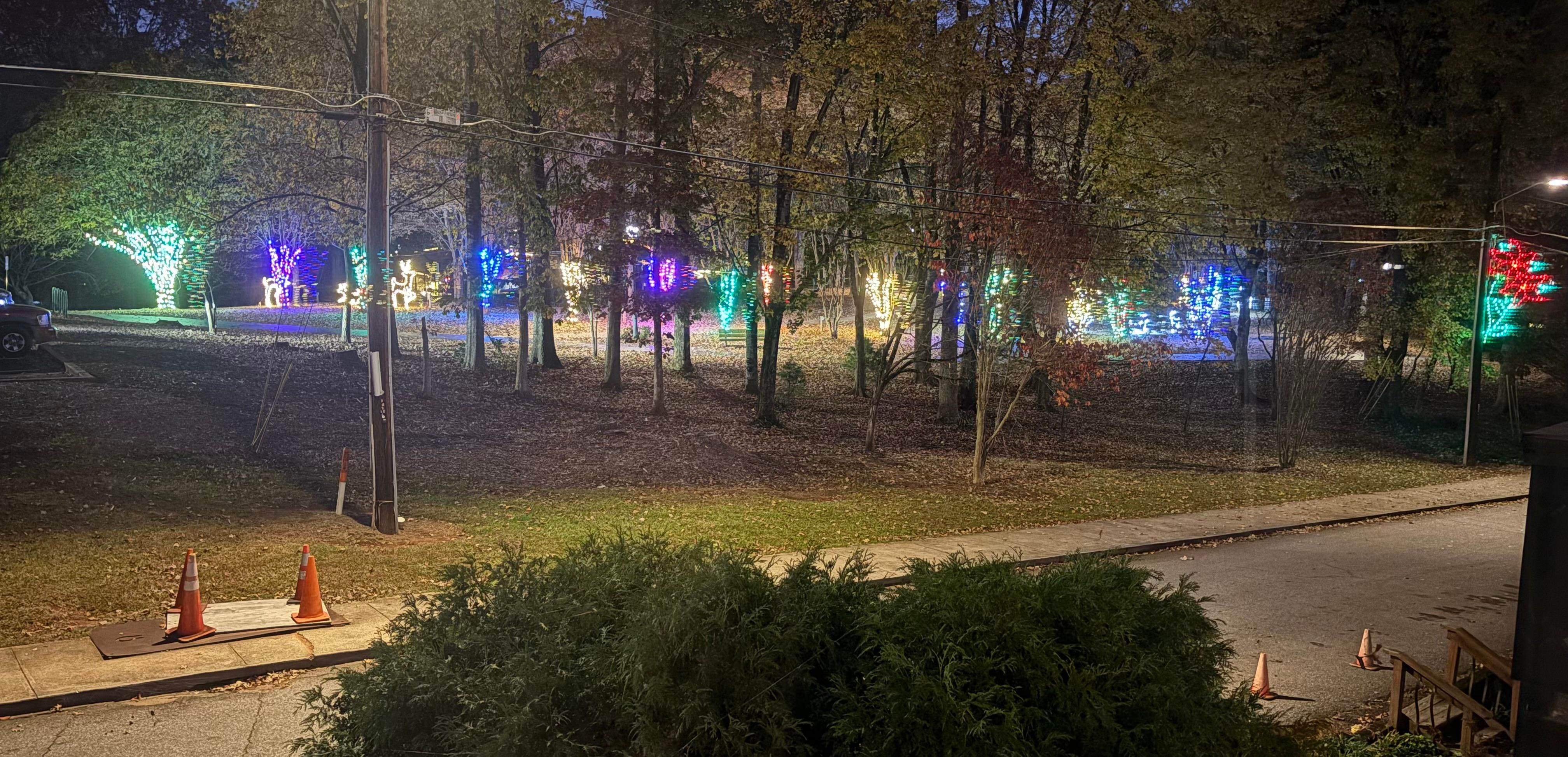 Unicoi park from master bedroom window.