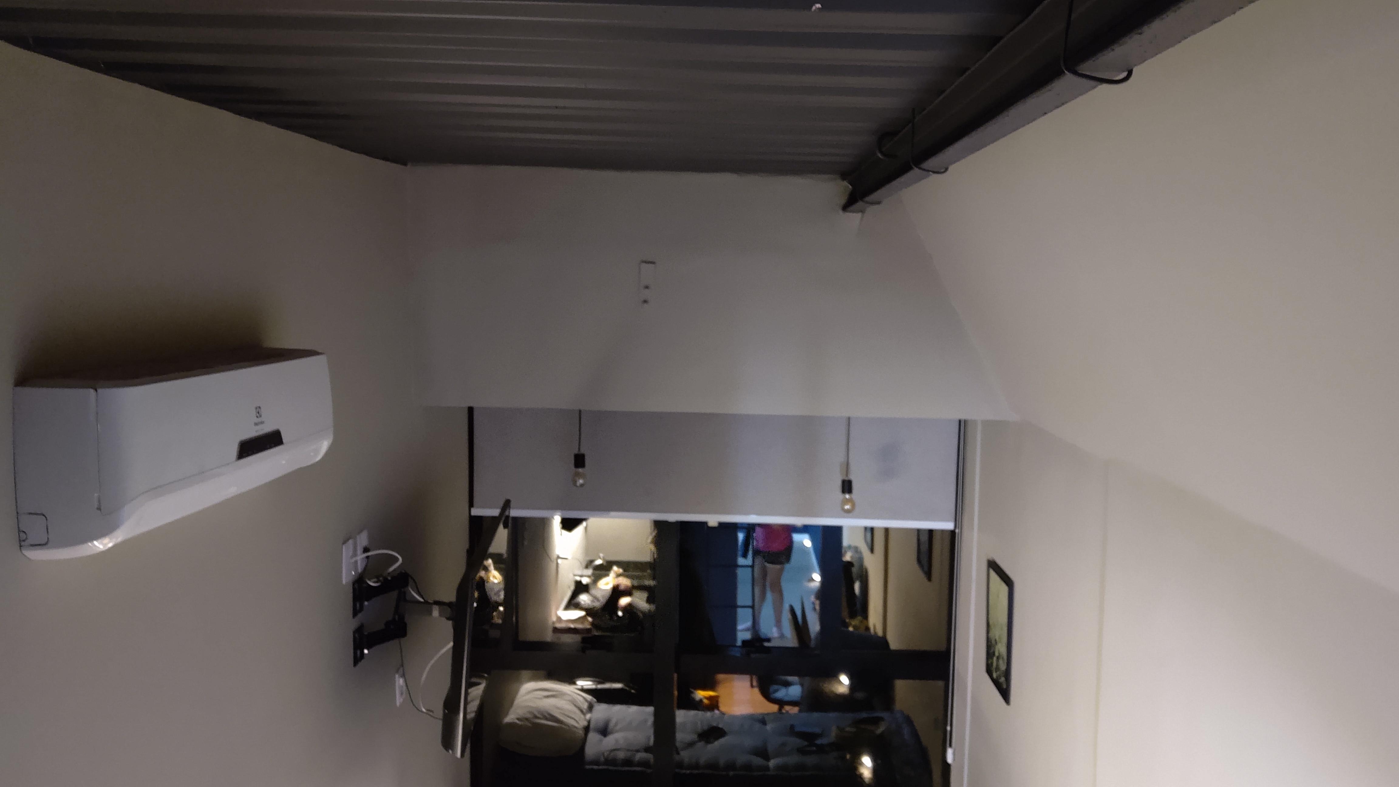 Vista superior do loft