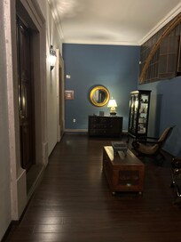 Hallway wher some of the rooms are located