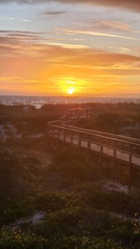 Sunrise on the beach