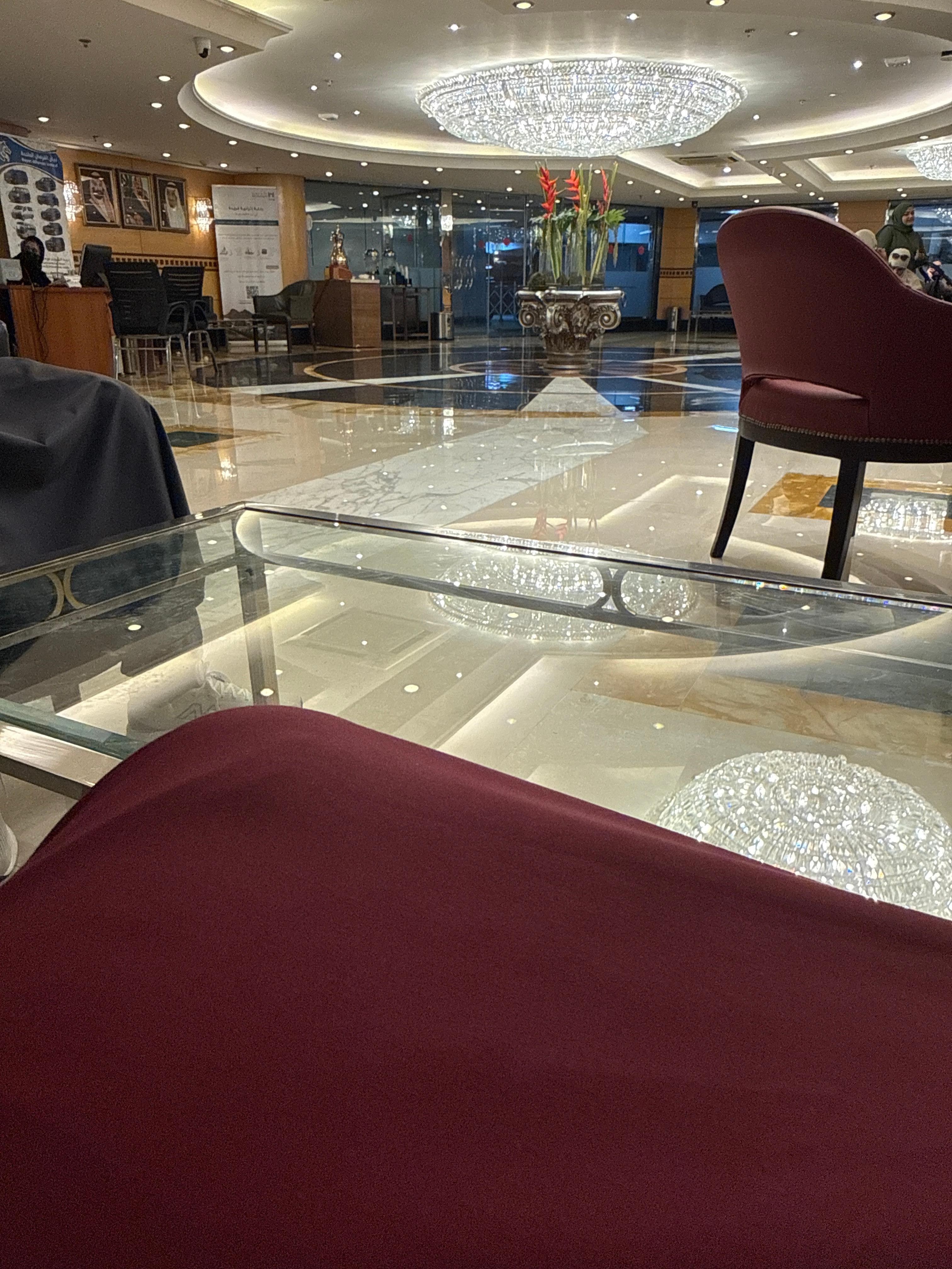 Beautiful receptionist area