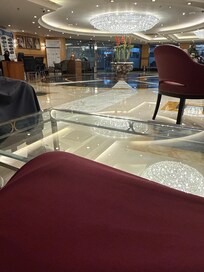 Beautiful receptionist area