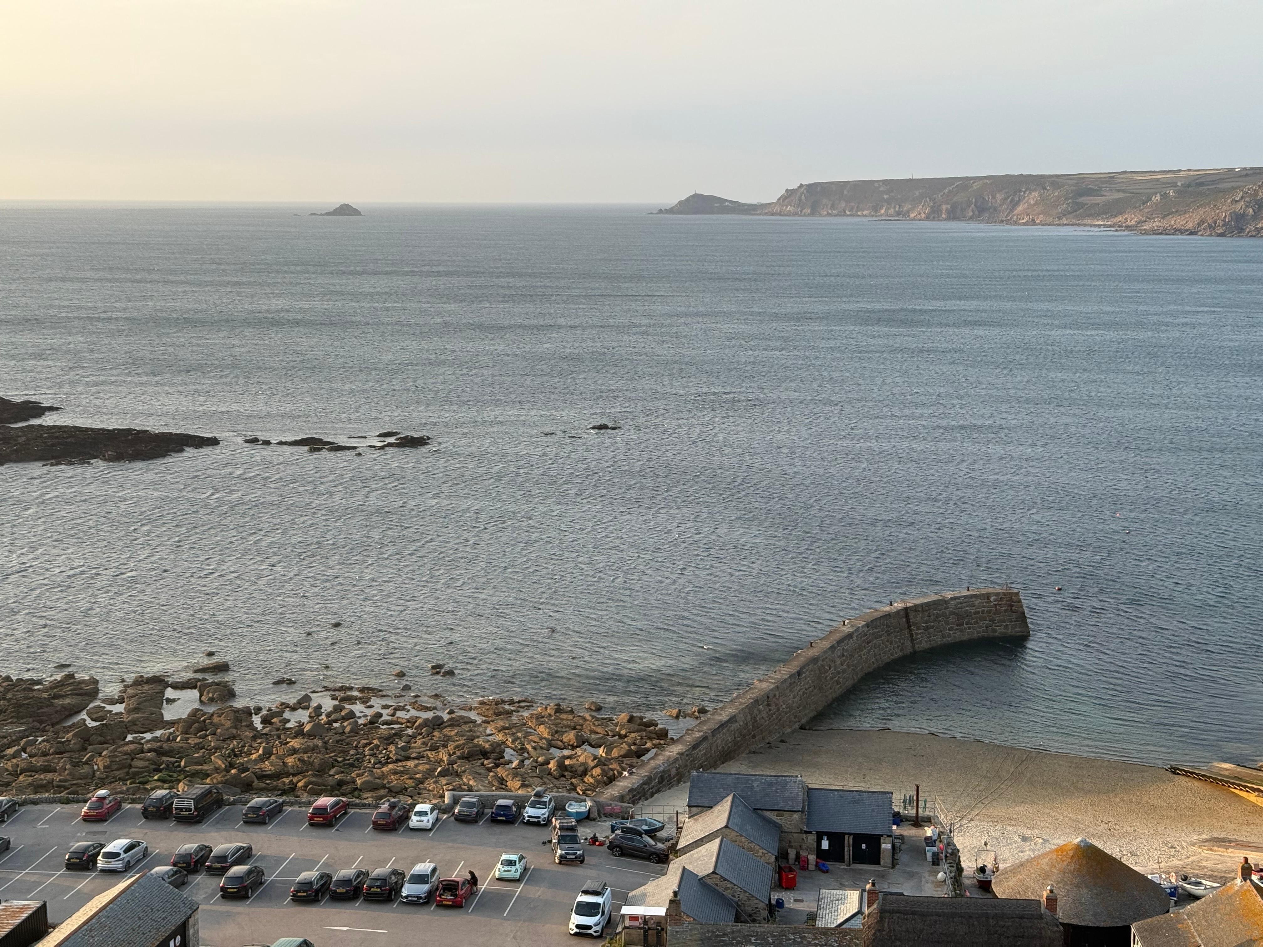 View from the living room. 