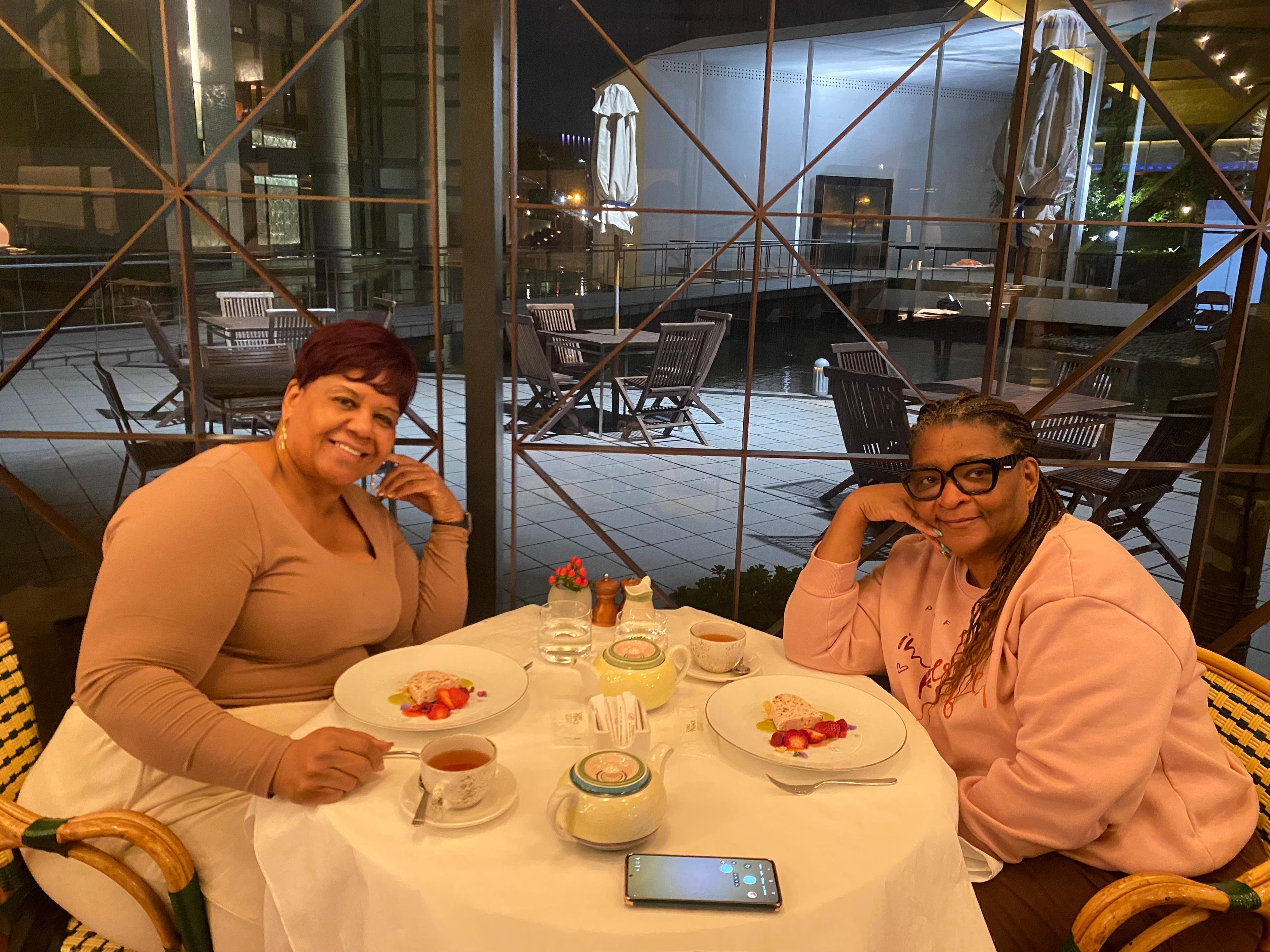 Italian restaurant for dinner 