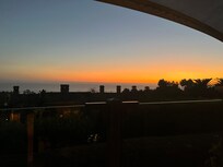 Sunset from our private patio