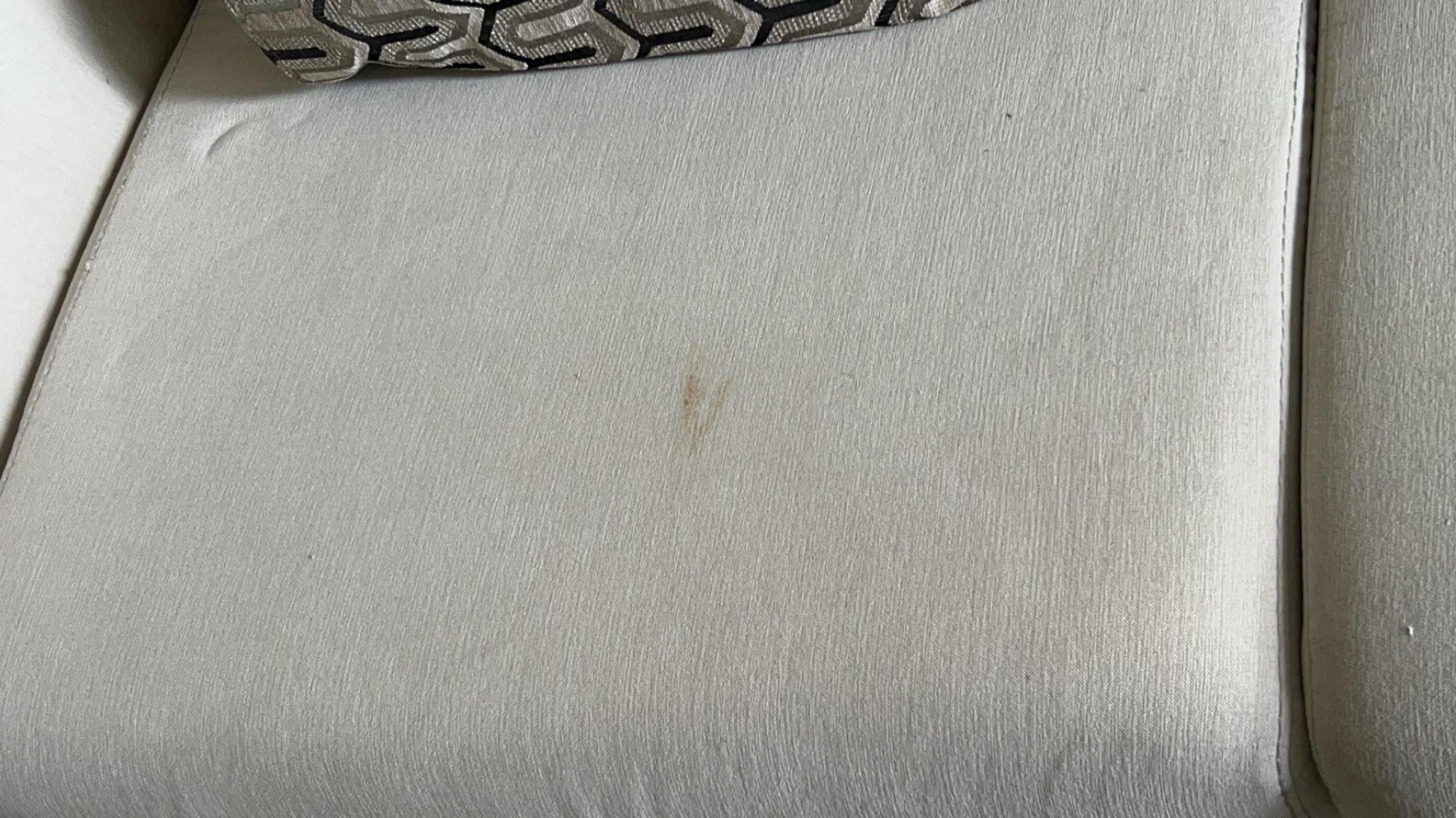 Stains on couch 