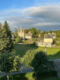 Ire from bedroom window