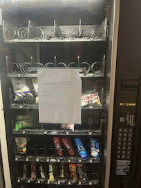 Nonfunctional vending machine