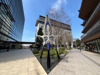 Courtyard with many small shops