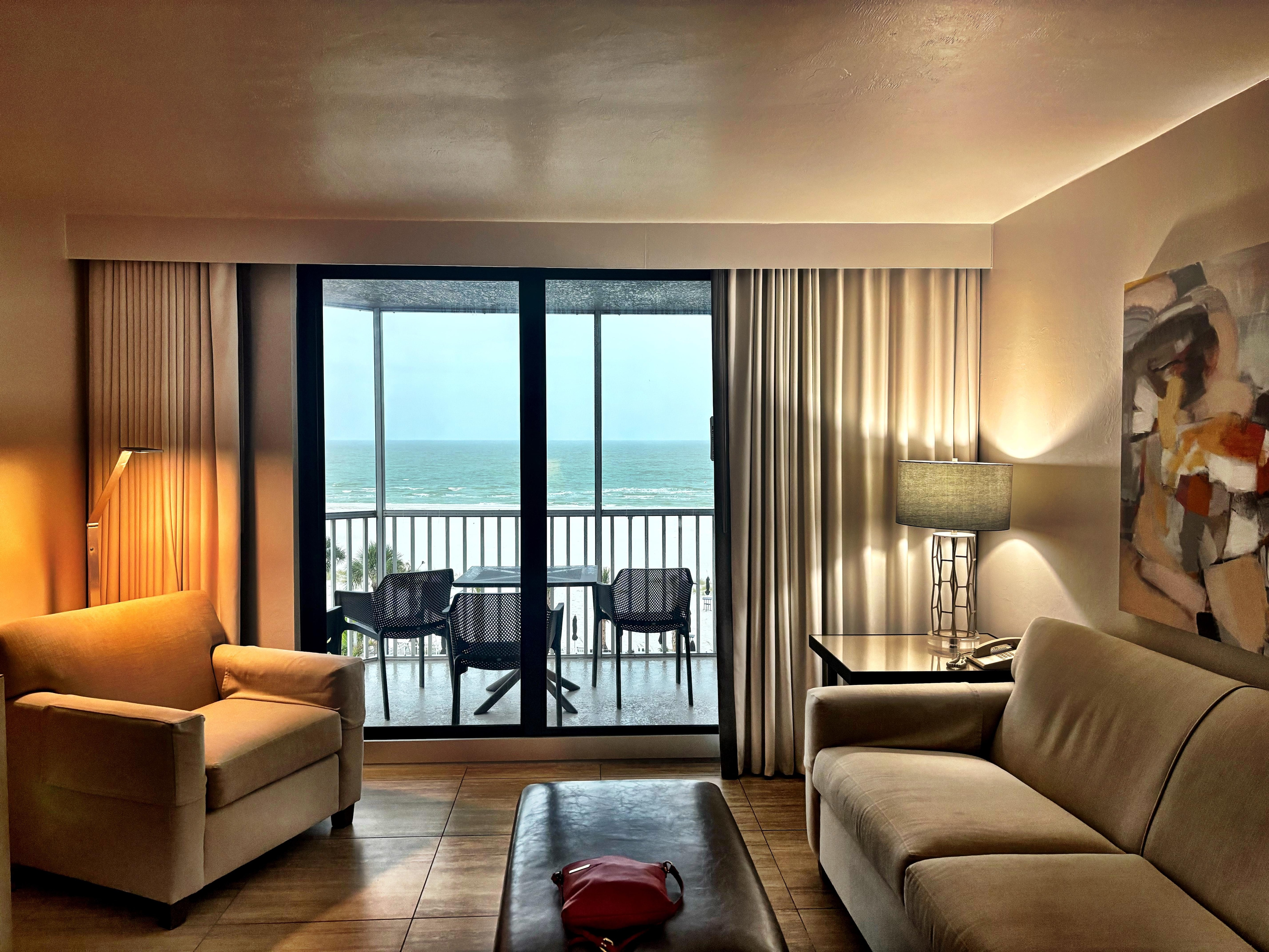 The pool view suite