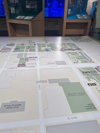 This is a map in the Independence park visitors center taken from the perspective of the Wyndham hotel. That’s how close we were to almost all the sites.