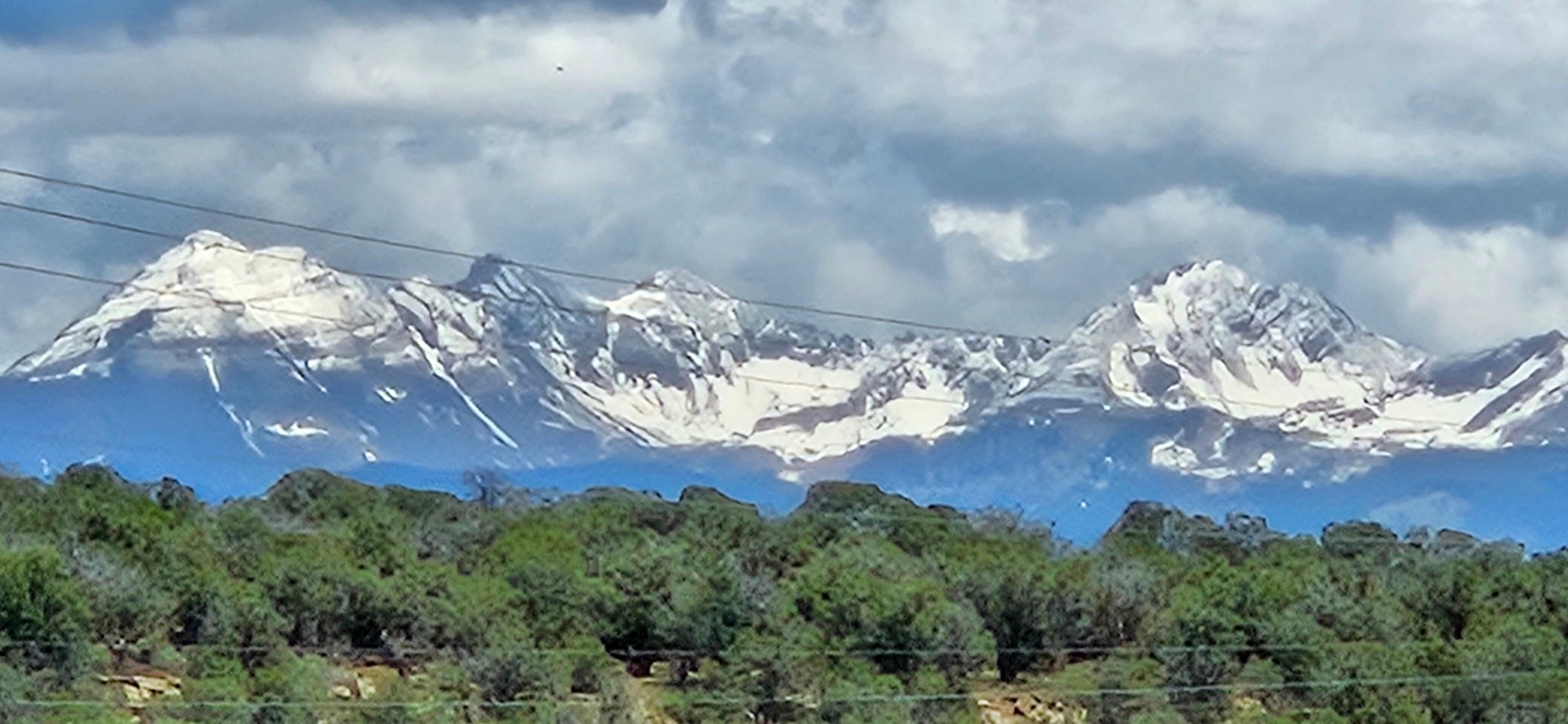 San Juan Mountains from front porch