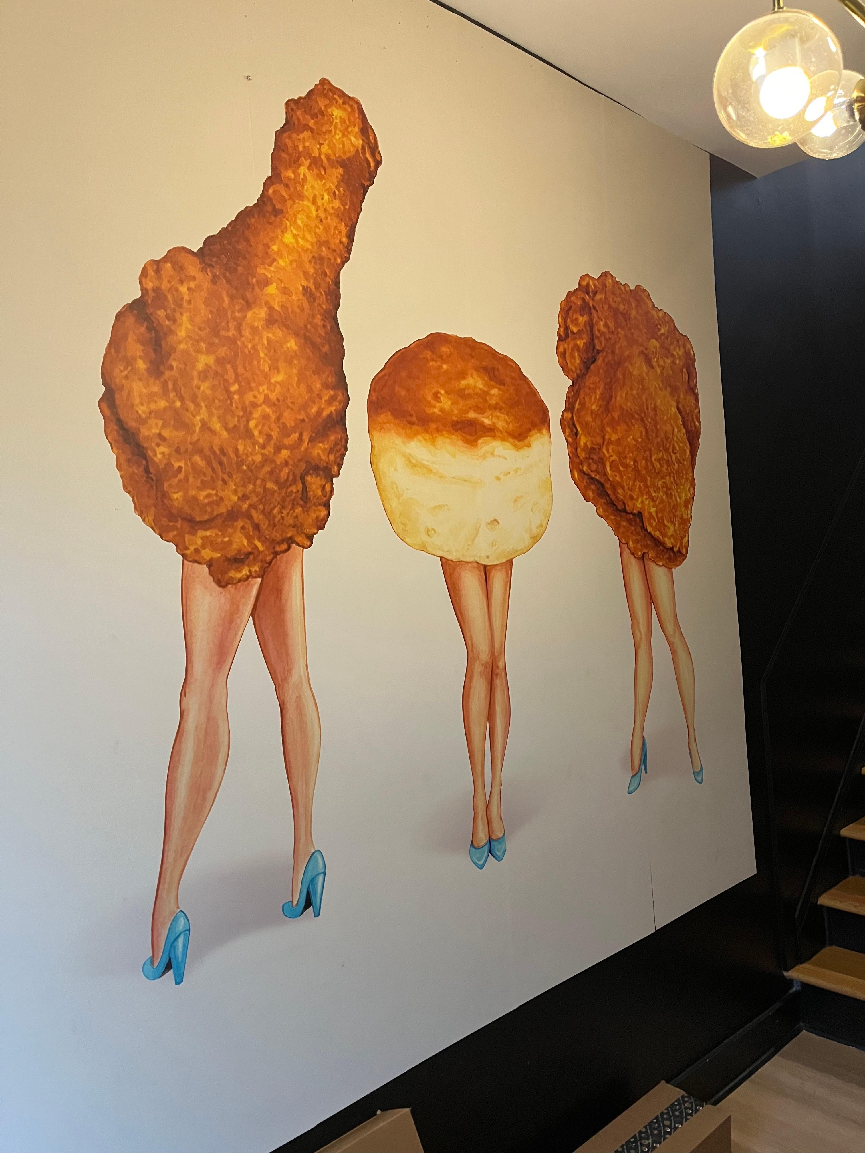 Foyer biscuits and chicken 
