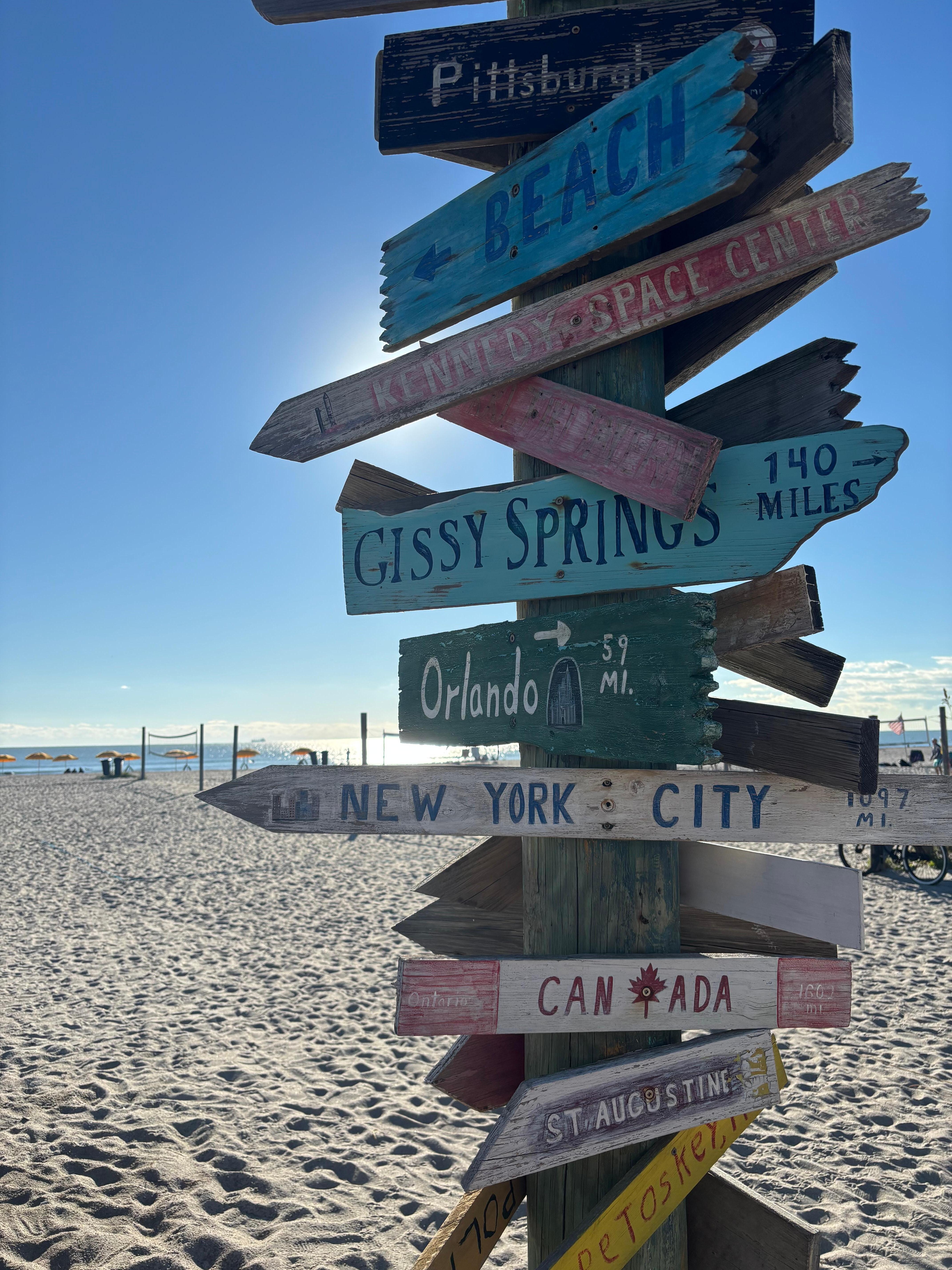 Close to the boardwalk